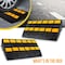Pyle PyleCar Vehicle Curbside Driveway Ramp - 2PC Heavy Duty Rubber, For Loading Dock, Truck Mobility PCRBDR44 - alternate 10
